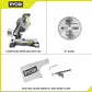 10 in. Compound Miter Saw with LED