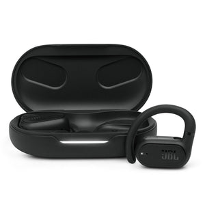 JBL Soundgear Sense Hybrid Open-Ear Headphones with Detachable Neckband (Black)