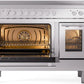 ILVE Professional Plus II 48-Inch Induction Range in Stainless Steel (UPI486WMPSS)