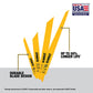 DEWALT Reciprocating Saw Blades, Bi-Metal Set with Case, 10-Piece DW4898