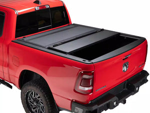 BAK BAKFlip MX4 Hard Folding Truck Bed Tonneau Cover MATTE FINISH Fits 2012-2018, 2019-2022 Classic 1500/2500/3500 DODGE Ram W - Ram Box 6.4ft Bed (20-22 2500/3500 New Body Style) Model 448203RB