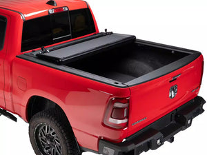 BAK BAKFlip MX4 Hard Folding Truck Bed Tonneau Cover MATTE FINISH Fits 2012-2018, 2019-2022 Classic 1500/2500/3500 DODGE Ram W - Ram Box 6.4ft Bed (20-22 2500/3500 New Body Style) Model 448203RB