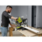 12 in. Sliding Miter Saw with LED and Miter Saw Stand with Tool-Less Height Adjustment
