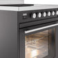 ILVE Professional Plus II 30-Inch Induction Range in Matte Graphite (UPI304WMPMG)