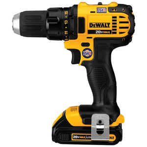 DEWALT DVD780C2 - 20-Volt MAX Cordless Compact 1/2 in. Drill/Drill Driver with (2) 20-Volt 1.3Ah Batteries, Charger & Bag