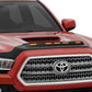 AVS 2016-2019 Toyota Tacoma Aeroskin Low Profile Hood Shield w/ Lights - Black