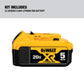 DEWALT 20V MAX XR Battery, Lithium Ion, 5.0Ah (DCB205)