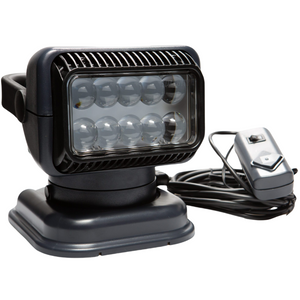 Golight Spotlight LED Permanent Mount Shoe Handheld Remote Black Model 51494