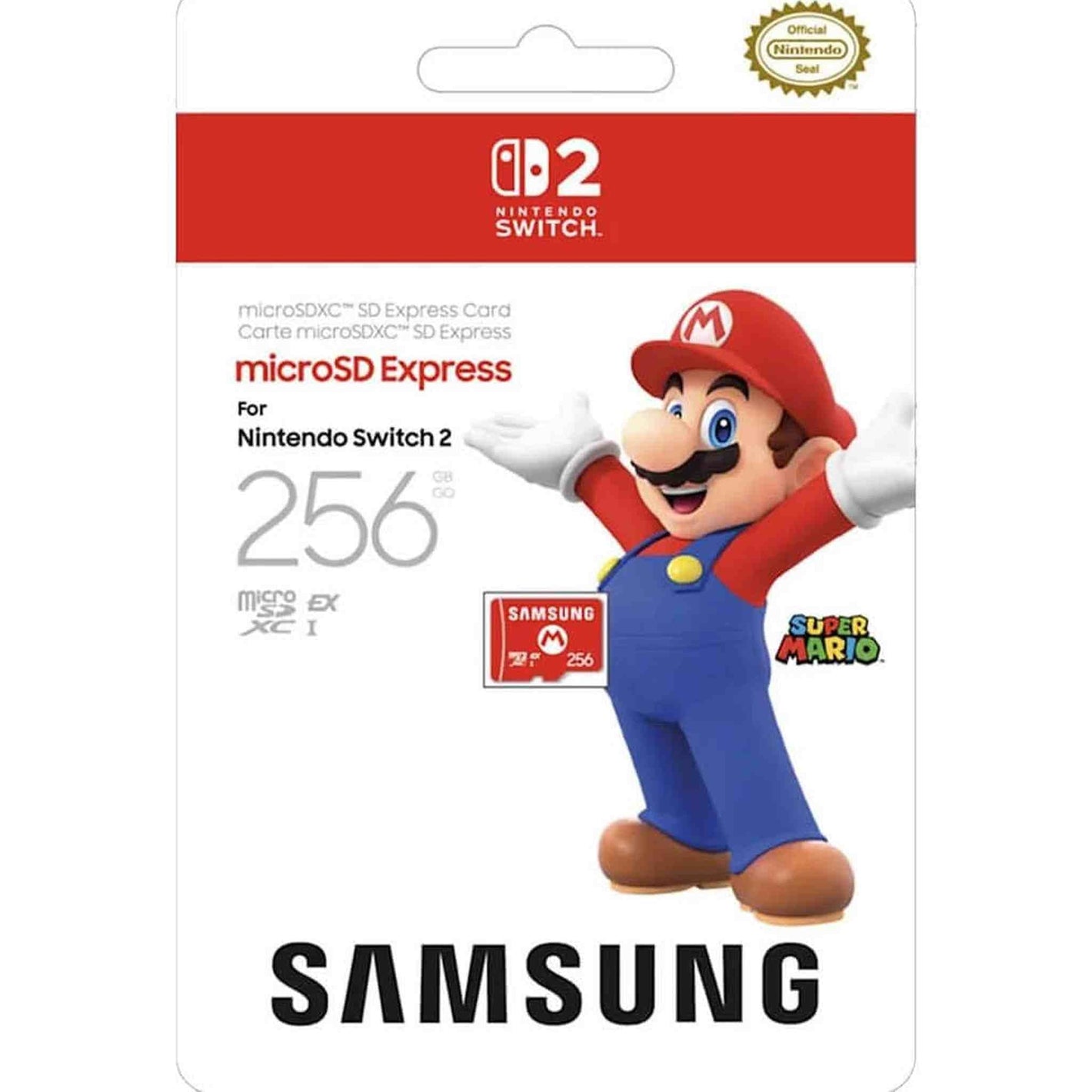 Samsung microSD Express Card - 256GB for Nintendo Switch™ 2 Nintendo