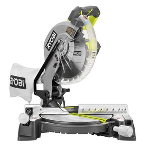 10 in. Compound Miter Saw with LED with Stand