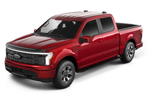 AVS  23-24 Ford F-150 Lightning Aeroskin Low Profile Acrylic Hood Shield - Smoke