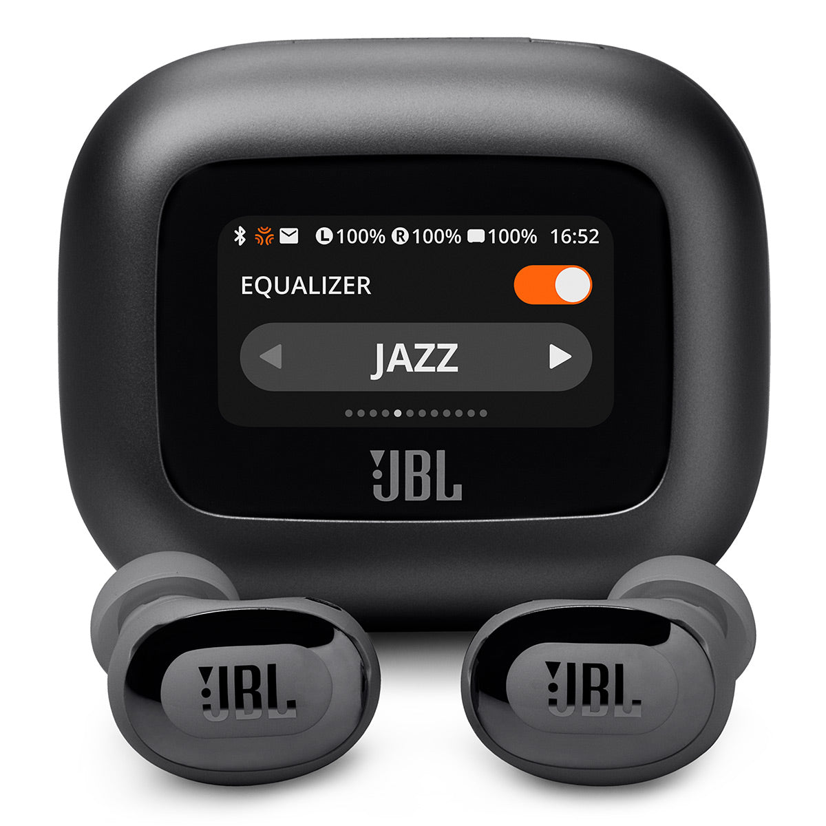 JBL Live Buds 3 Noise-Cancelling Earbuds with Smart Case (Black)