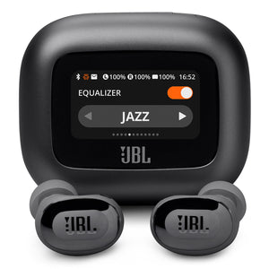 JBL Live Buds 3 Noise-Cancelling Earbuds with Smart Case (Black)