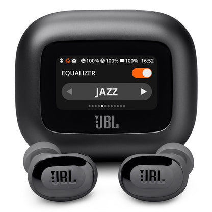 JBL Live Buds 3 Noise-Cancelling Earbuds with Smart Case (Black)