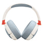 JBL Junior 470 Kid Safe On Ear Wireless Noise Cancelling Headphones (White)
