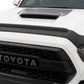 AVS 12-15 Toyota Tacoma Aeroskin II Textured Low Profile Hood Shield - Black