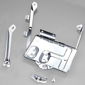 Rugged Ridge 76-86 Jeep CJ Stainless Steel Battery Tray Kit