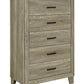 Avenue Rustic Panel Bedroom Set