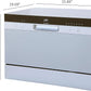 SPT SD-2224DSB: ENERGY STAR Countertop Dishwasher with Delay Start & LED – Silver