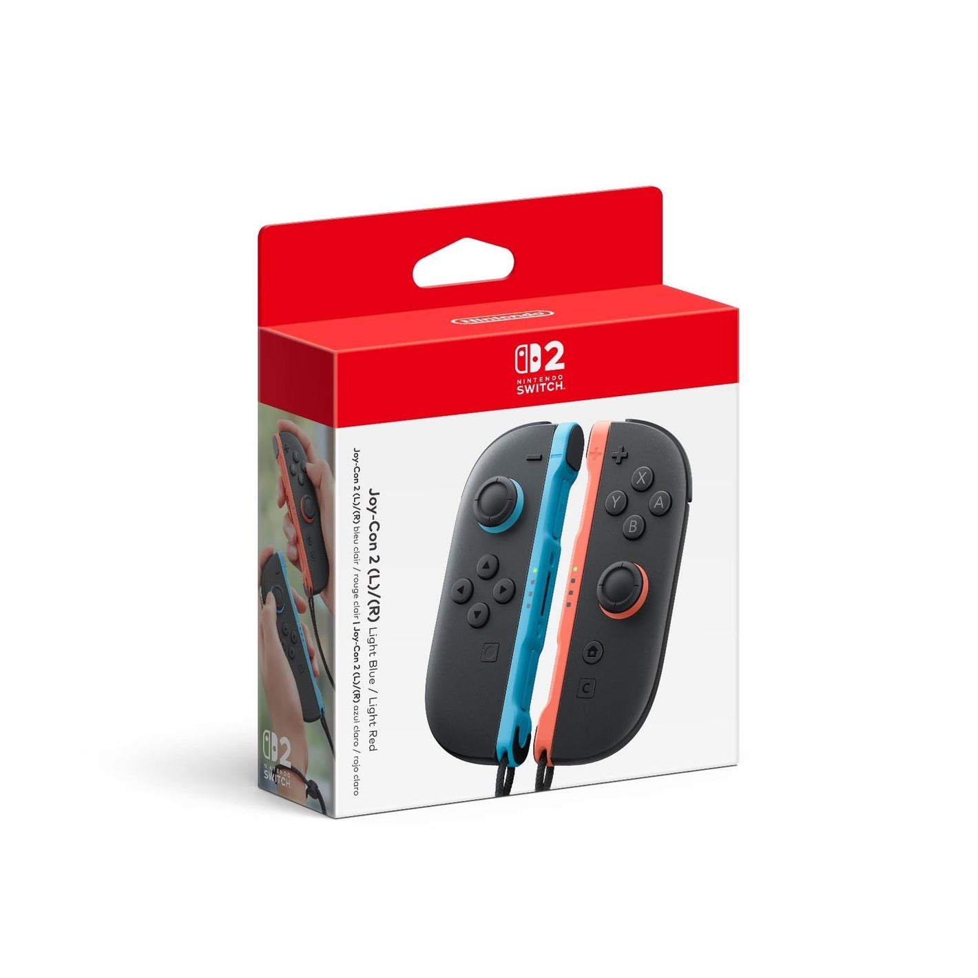Joy-Con™ 2 L / R Light Blue/Light Red Nintendo
