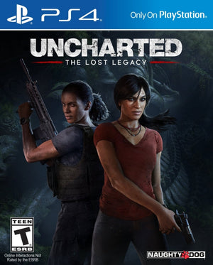 Playstation 4 500GB Limited Edition Uncharted Console + 3 Game Bundle (Playstation 4)