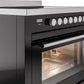 ILVE Professional Plus II 36-Inch Induction Range in Glossy Black (UPI366WMPBK)