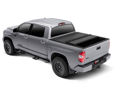 BAK BAKFlip MX4 Hard Folding Truck Bed Cover - Matte Finish - 22-24 Toyota Tundra 6' 7" Bed with or without Deck Rail System without Trail Special Edition Storage Boxes Model 448441