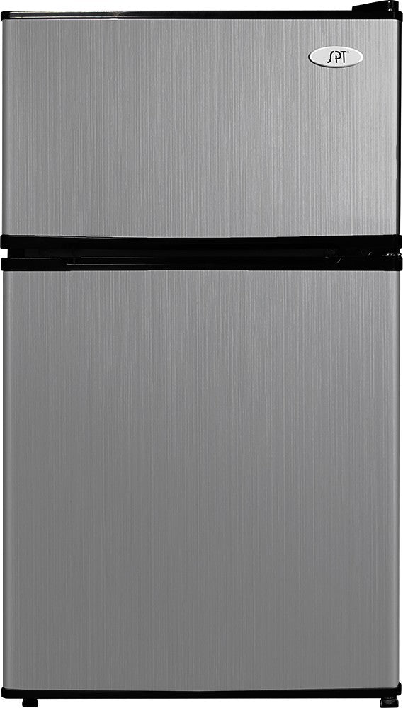 SPT 3.1 cu.ft. Double Door Refrigerator with Energy Star - Stainless Steel - RF-314SS