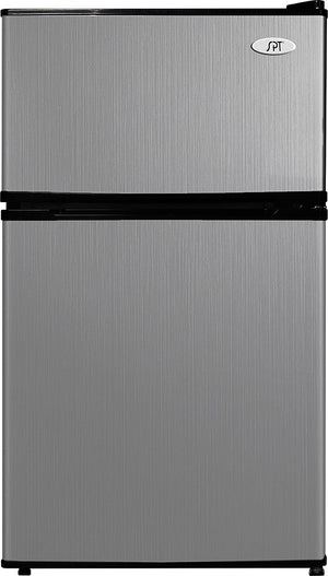 SPT 3.1 cu.ft. Double Door Refrigerator with Energy Star - Stainless Steel - RF-314SS