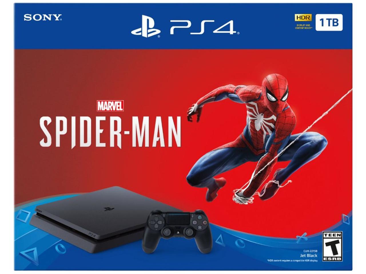 Playstation 4 Spider-Man 1TB Slim Console (Playstation 4)