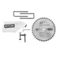 10 in. Sliding Miter Saw with LED and Miter Saw Stand with Tool-Less Height Adjustment
