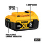 DEWALT 20V MAX XR Battery, Lithium Ion, 5.0Ah (DCB205)