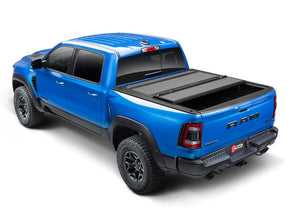 BAK BAKFlip MX4 Hard Folding Truck Bed Cover - Matte Finish - 19-24 (New Body Style) Ram 5' 7" Bed without RamBox with Multifunction Tailgate Model 448226