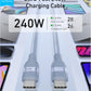 Anker USB-C to USB-C Cable (3 ft / 6 ft, 240W, Upcycled-Braided)