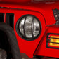 Rugged Ridge Headlight Bezels Black 97-06 Jeep Wrangler