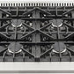 Forno Appliance Package - 48" Gas Range, 48" Range Hood, 48" Refrigerator, AP-FFSGS6244-48-10