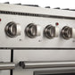 Forno Appliance Package - 48 Inch Gas Range, Dishwasher, 60 Inch Refrigerator, AP-FFSGS6244-48-5
