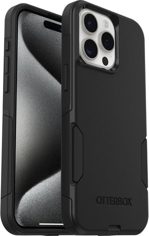 OtterBox COMMUTER SERIES Case for iPhone 15 Pro Max - Black (New)
