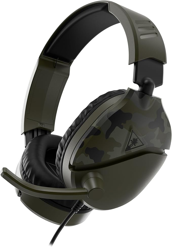Turtle Beach Recon 70 Wired Headset Green Camo (PS4/PS5/Xbox One/Switch/Mobile)