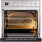 ILVE Professional Plus II 30-Inch Induction Range in Stainless Steel (UPI304WMPSS)