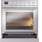 ILVE Professional Plus II 30-Inch Induction Range in Stainless Steel (UPI304WMPSS)