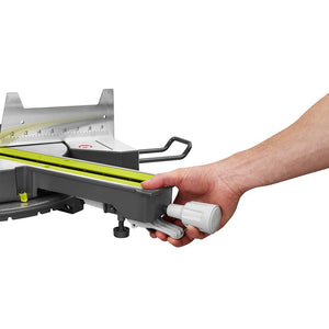 12 in. Sliding Miter Saw with LED and Miter Saw Stand with Tool-Less Height Adjustment