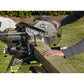 12 in. Sliding Miter Saw with LED and Miter Saw Stand with Tool-Less Height Adjustment