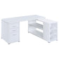Yvette L-shape Office Desk