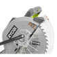 12 in. Sliding Miter Saw with LED and Miter Saw Stand with Tool-Less Height Adjustment