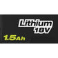 18-Volt ONE+ 1.5 Ah Compact Lithium-Ion Battery