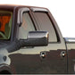AVS 06-08 Lincoln Mark LT Ventvisor Outside Mount Front & Rear Window Deflectors 4pc - Chrome