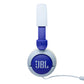 JBL jr320 Kid Safe On-Ear Wired Headphones (Blue)