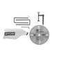 12 in. Sliding Miter Saw with LED and Miter Saw Stand with Tool-Less Height Adjustment