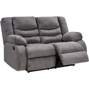 Grey Kent Reclining Loveseat